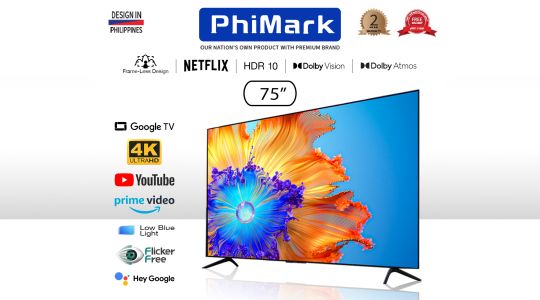 PHIMARK | 75 " Google Android TV