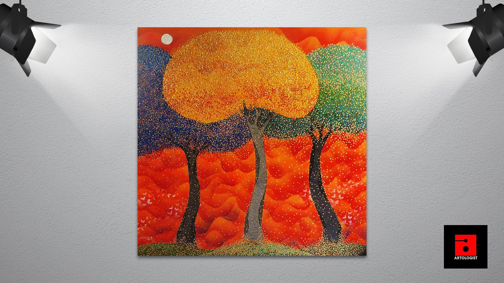 Grand Club Paintings | TREE OF RESILIENCE, STRENGTH AND GOOD FORTUNE